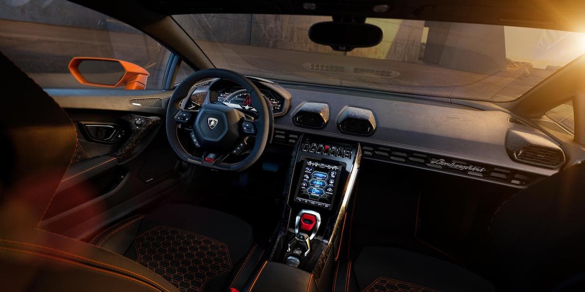 Lamborghini Huracan Evo (2019 onwards) interior and dashboard | The Car Expert