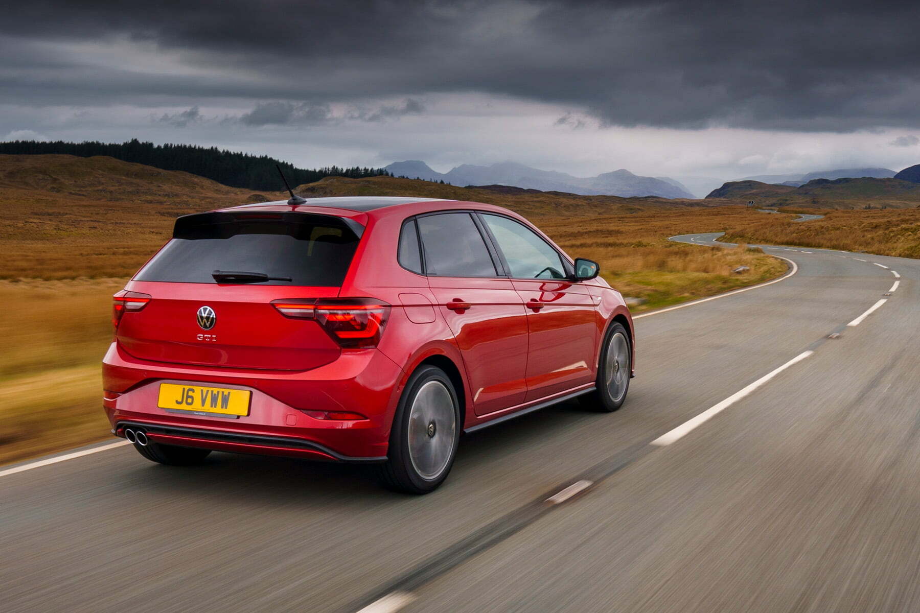 Volkswagen Polo GTI (2022 onwards) rear view | Expert Rating
